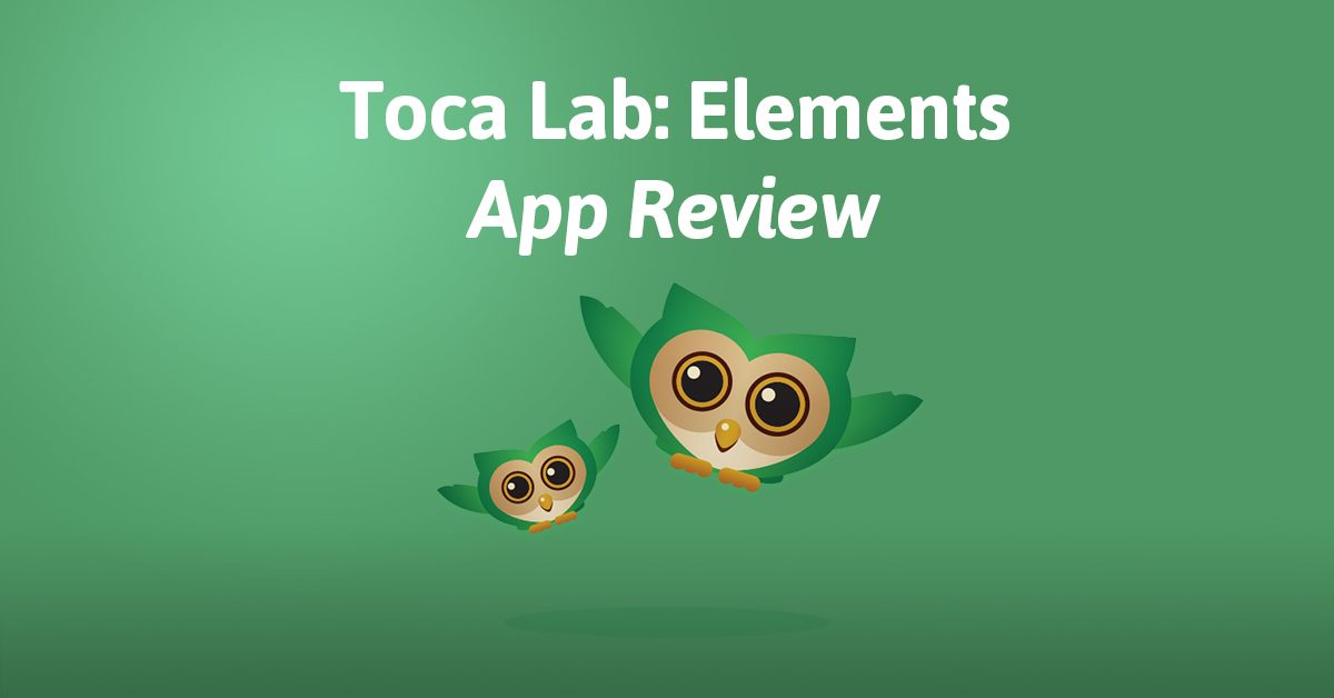 Toca Lab: Elements is an app that provides an ingeniously designed virtual chemistry lab where emerging young scientists can explore.
